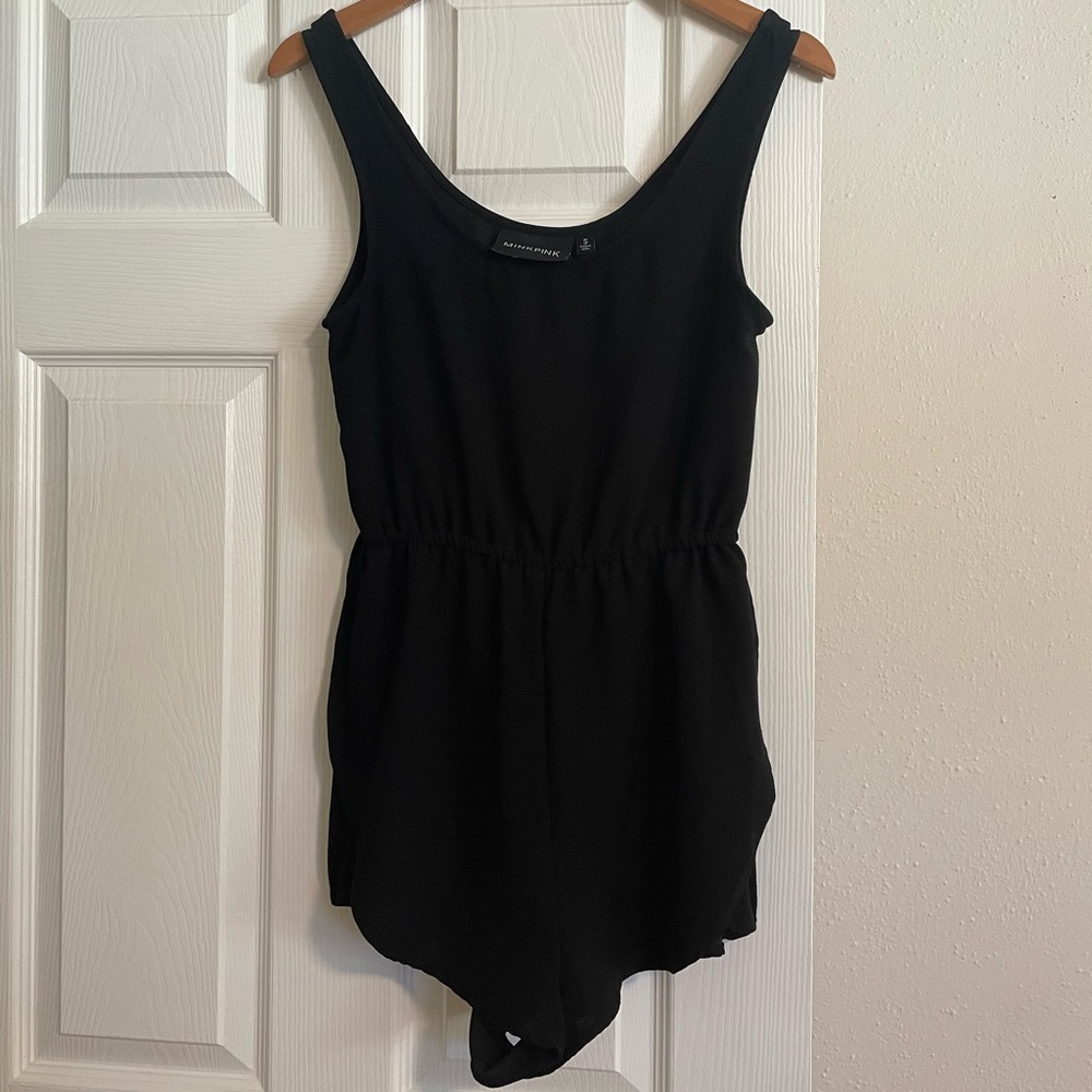 MINKPINK Black Romper (S)